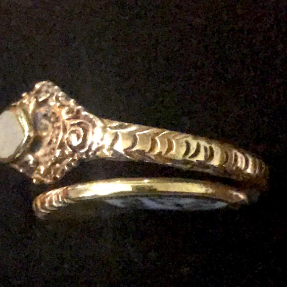 Vintage Copper Collectible Mother of Pearl Dragon - Picture 3 of 6